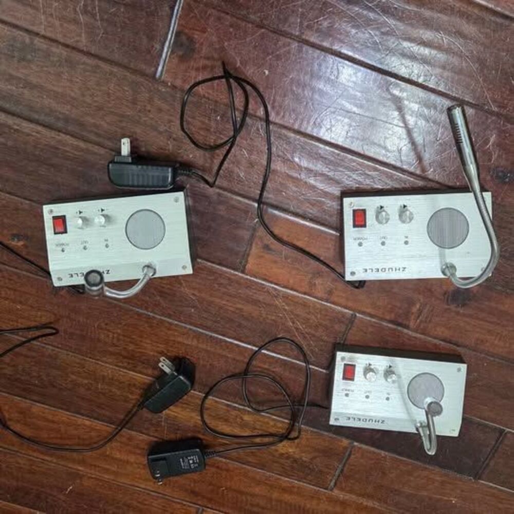 3 Zhudele Model ZDL- 9908 Interphone Speaker Units